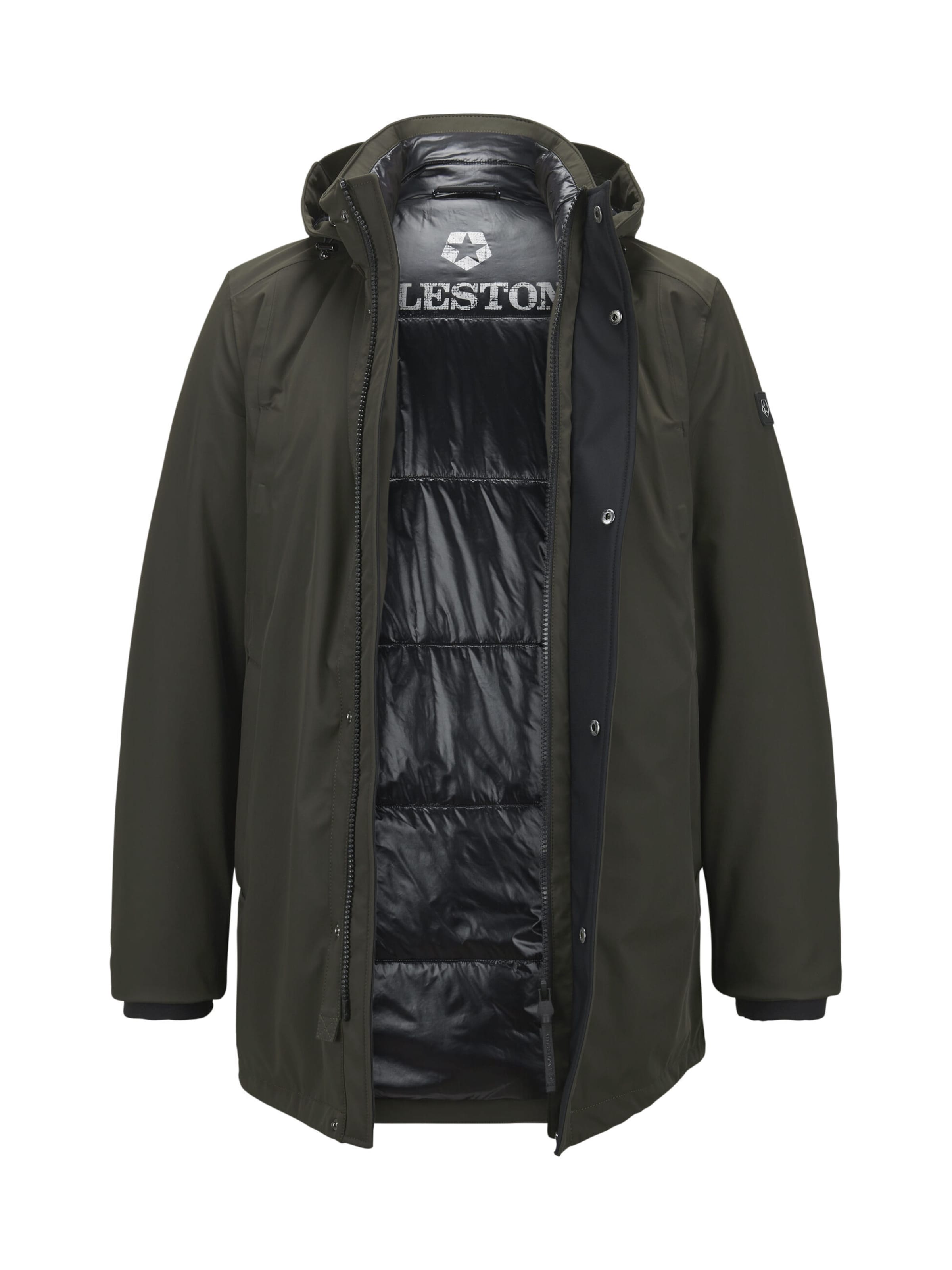 Veste d’hiver 'MSRichmond' MILESTONE en vert