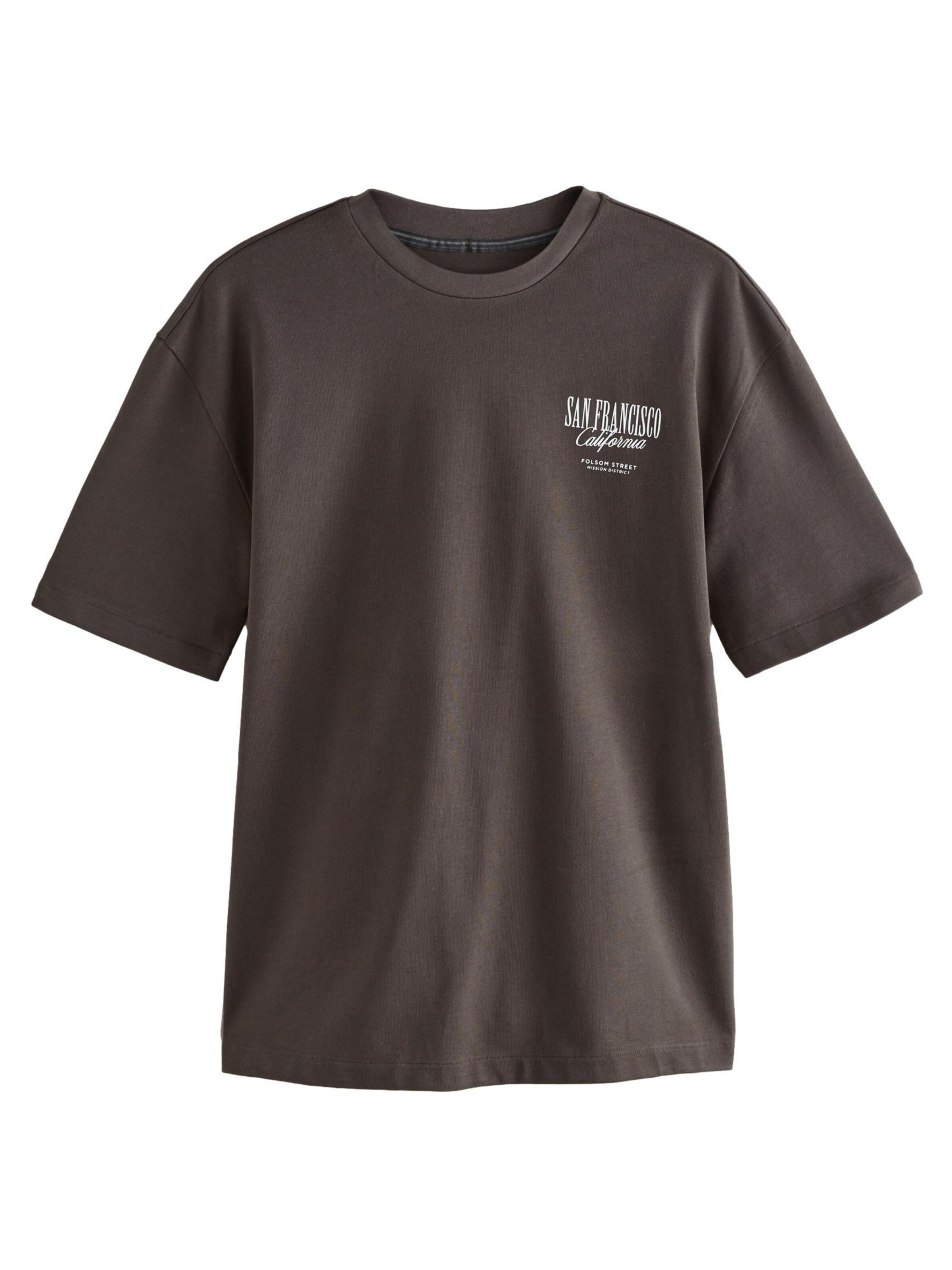 Maglietta di Next in marrone: frontale