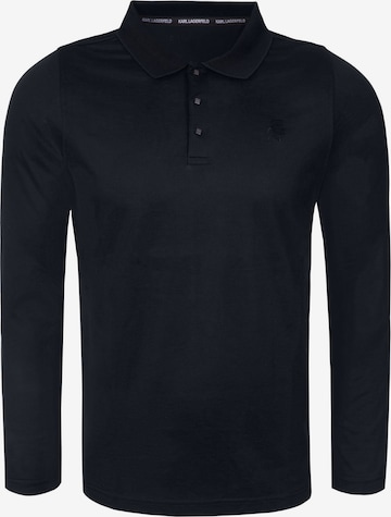 T-Shirt Karl Lagerfeld en bleu : devant