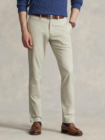 Polo Ralph Lauren Slimfit Hose 'BEDFORD' in Grau: Vorderseite