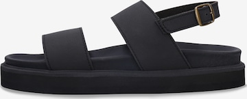 nae Vegan Shoes - Sandalias 'PALAU' en negro: frente