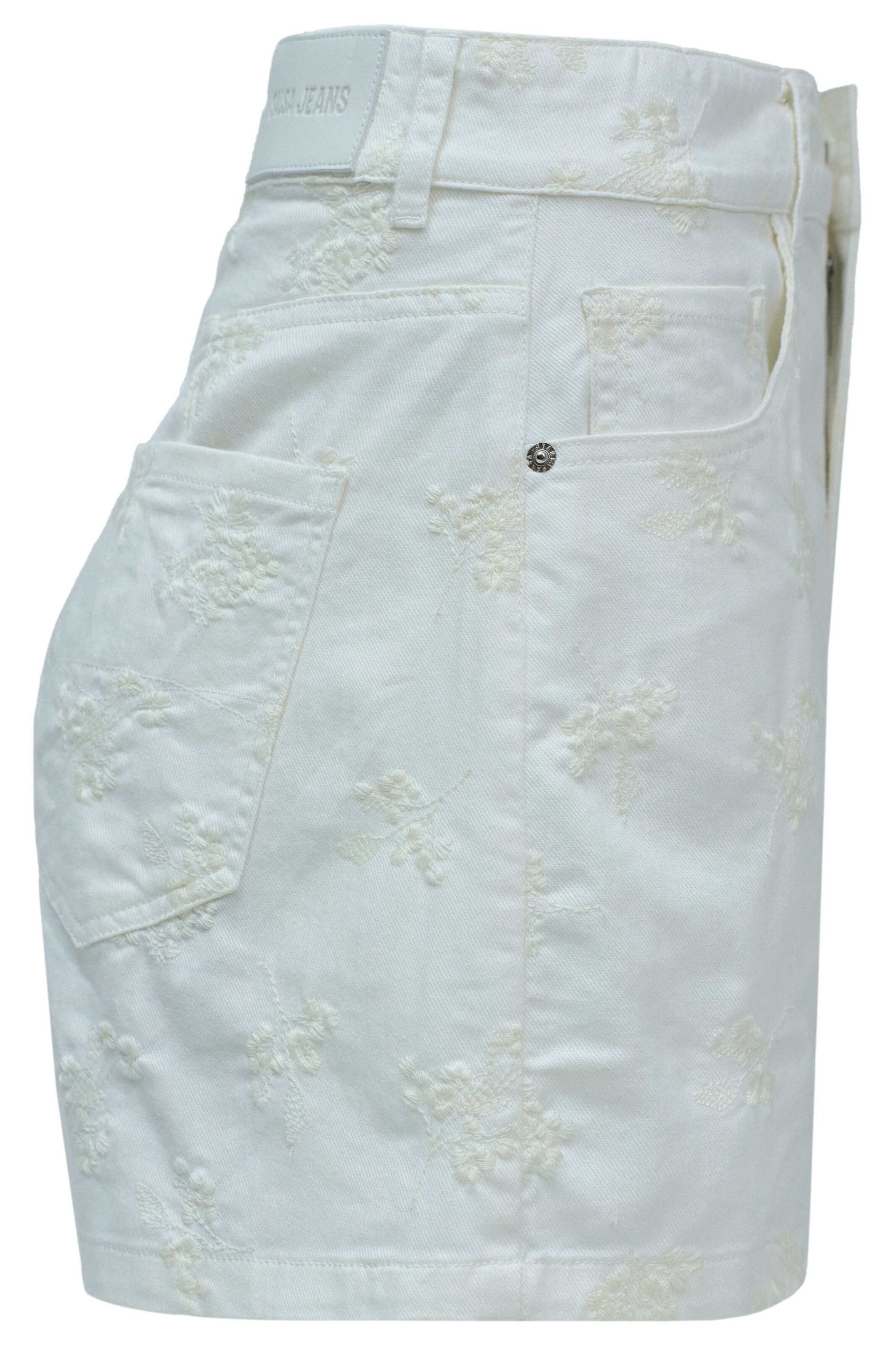 Salsa Jeans Loosefit Shorts True in Weiß