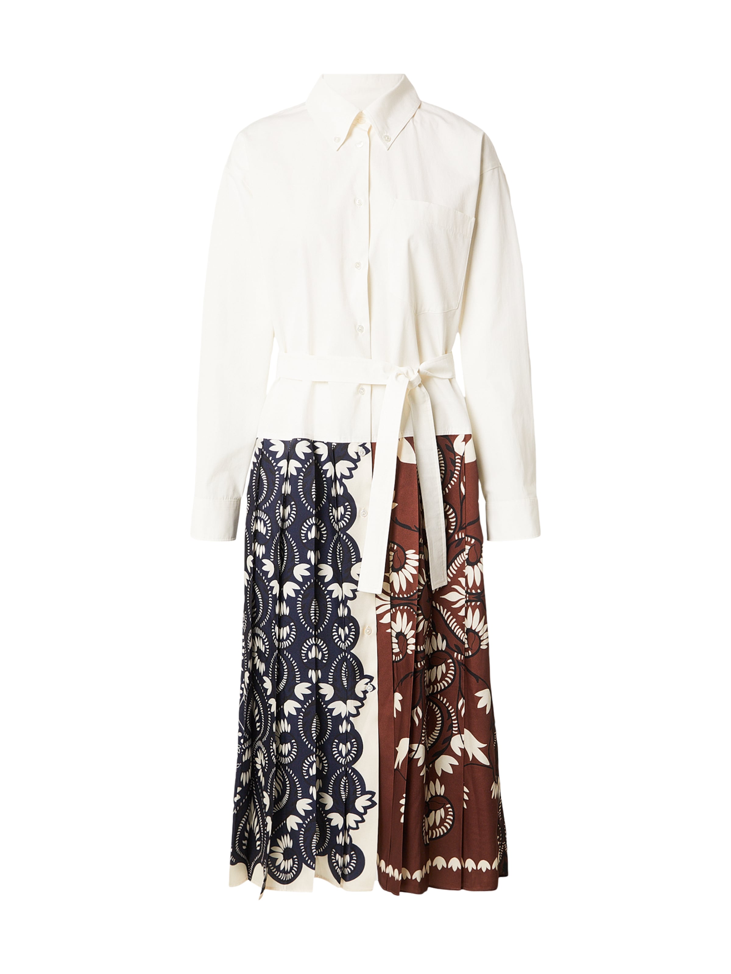 Robe-chemise 'DONDINA' Weekend Max Mara en blanc : devant