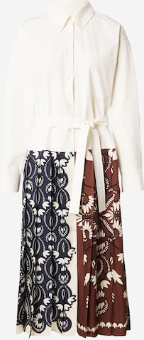 Weekend Max Mara Платье-рубашка 'DONDINA' в Белый: спереди