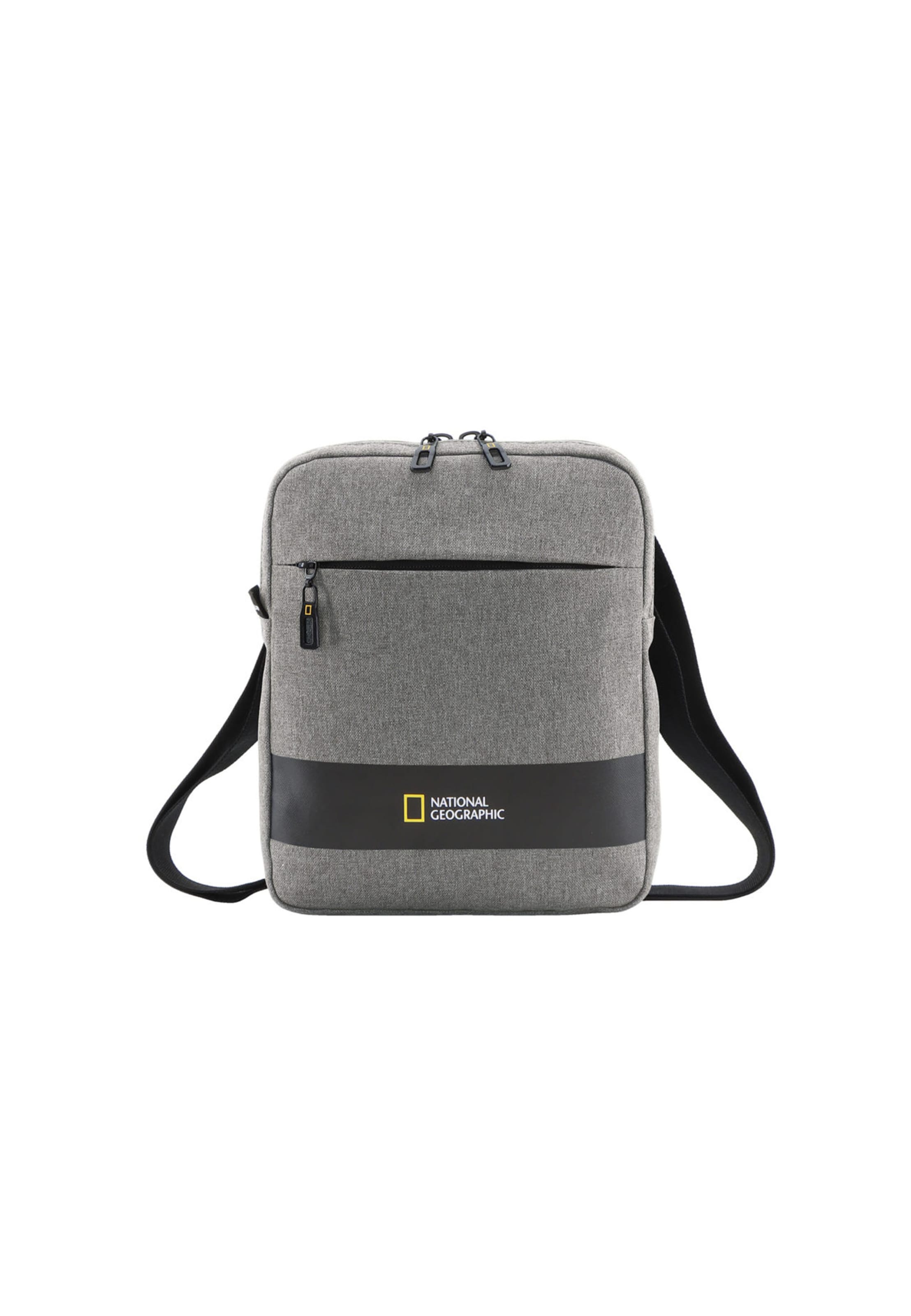 National Geographic Schultertasche in Grau: Vorderseite