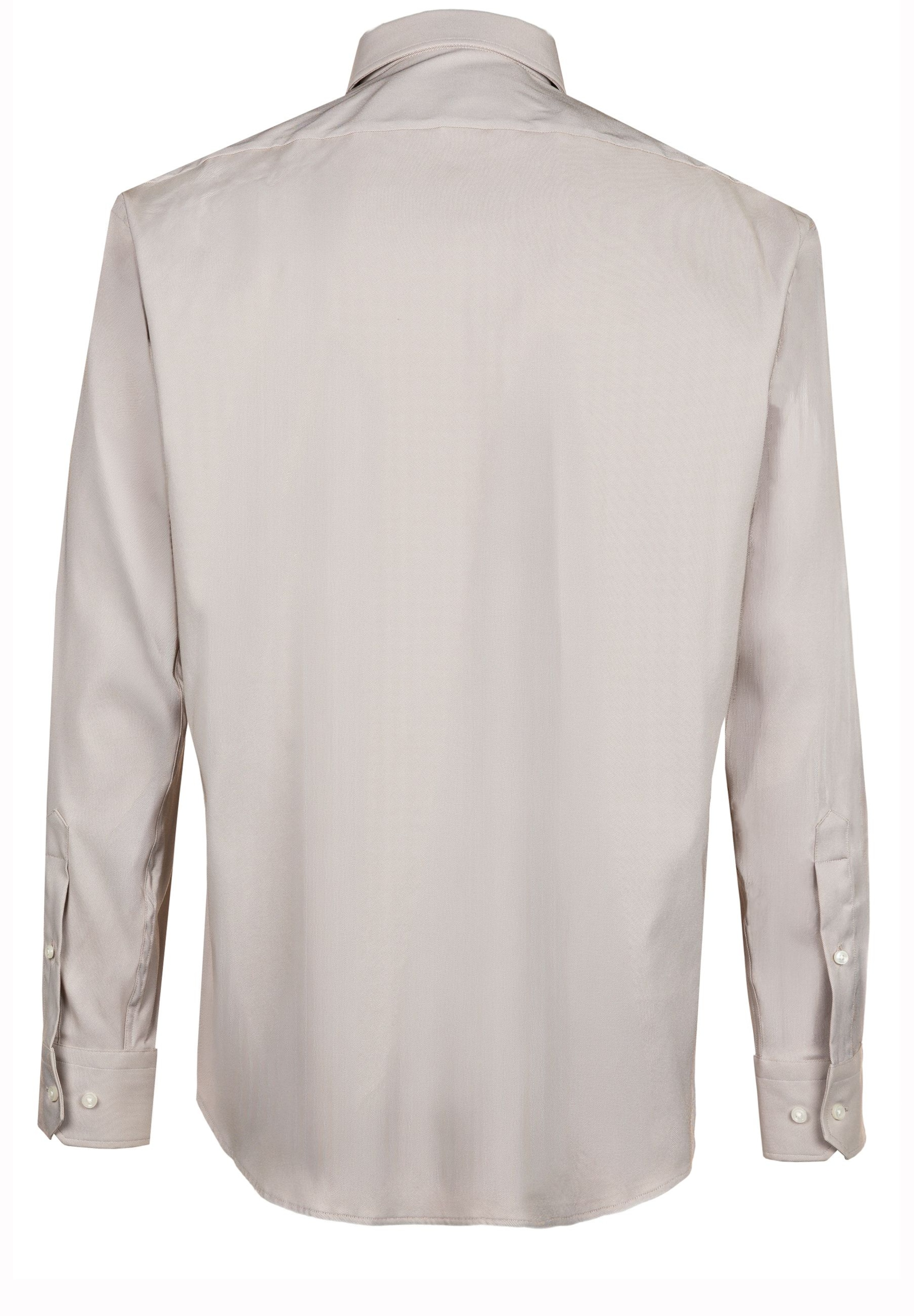 BOSS Regular fit Button Up Shirt in Beige