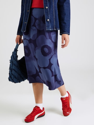 Marimekko Kjol i blå: framsida