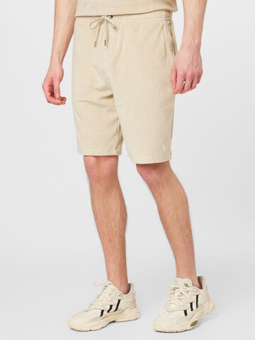 regular Pantaloni di Polo Ralph Lauren in beige: frontale