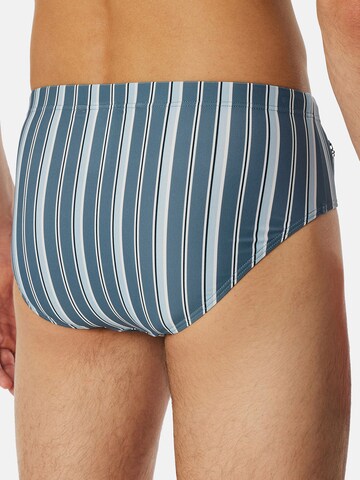 SCHIESSER Swim Trunks 'Ocean Swim' in Blue
