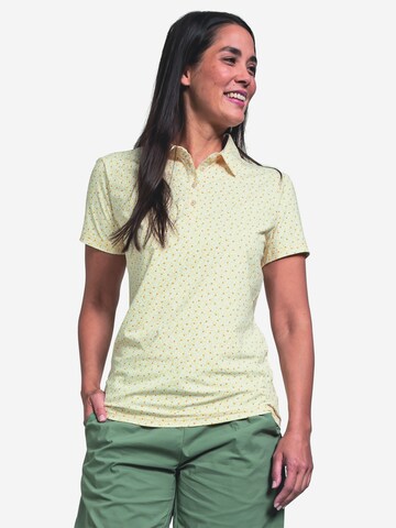 Schöffel - Camiseta funcional 'Stintino' en amarillo: frente