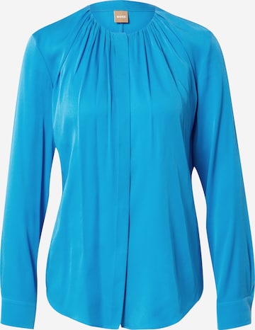 BOSS Blouse 'Banorah' in Blue: front