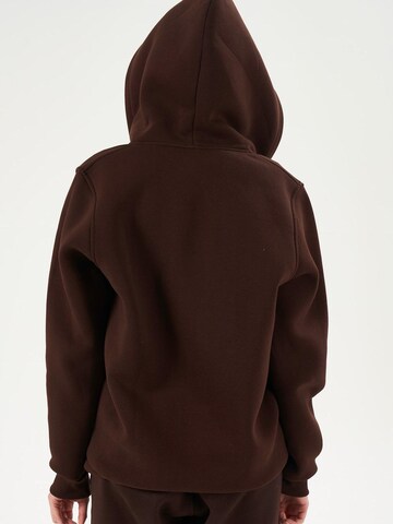 LOUIS LECLER Sweatvest 'Selara' in Bruin