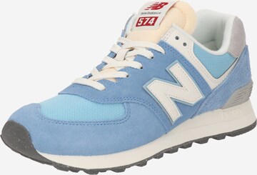 new balance Ниски маратонки '574' в синьо: отпред