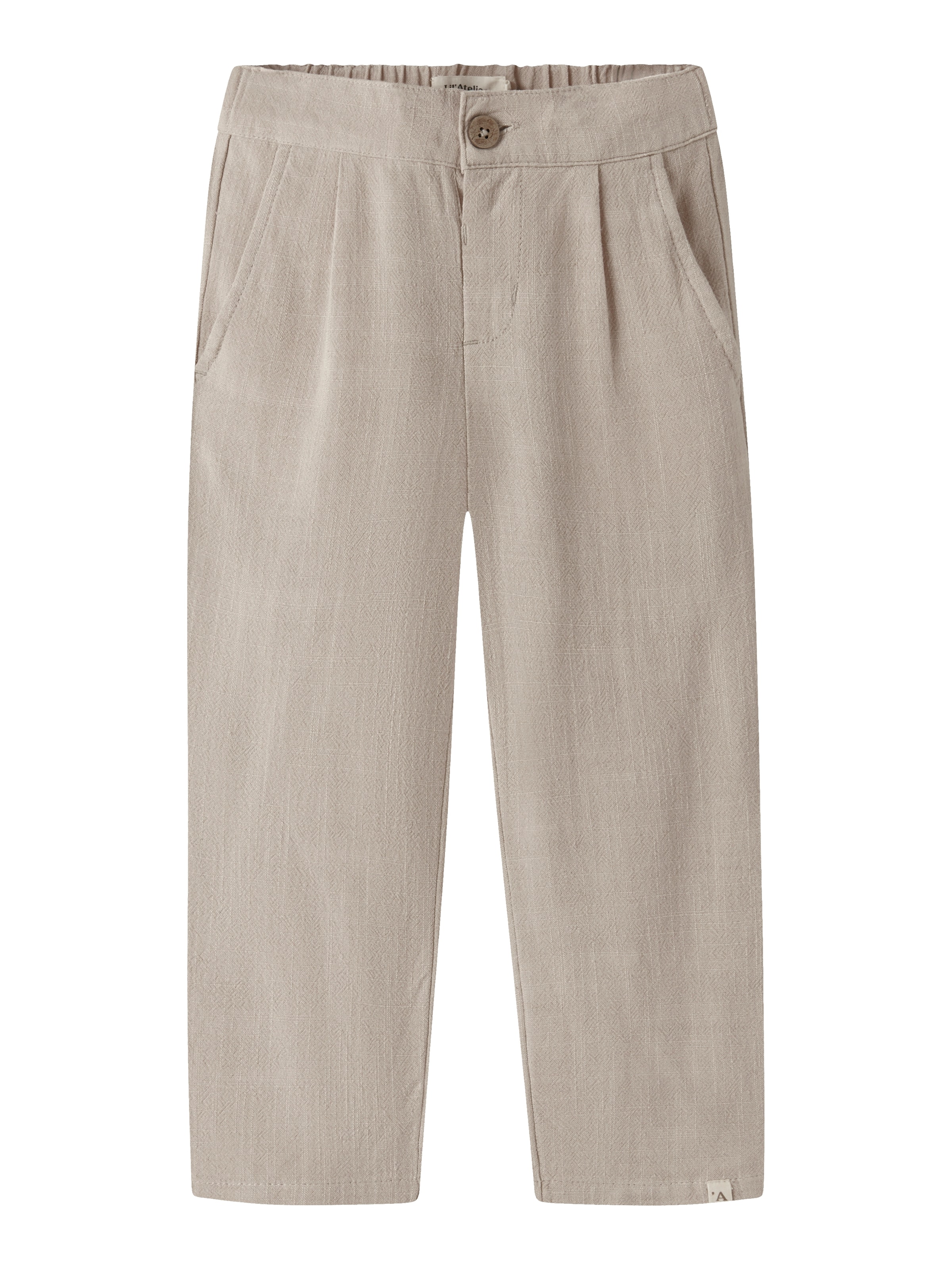 NAME IT Regular Pants 'NMMFREDDIE PANT LIL' in Grey: front