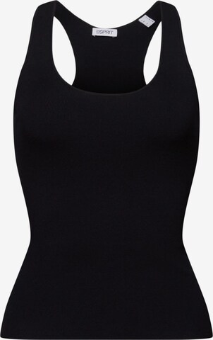 ESPRIT Top in Schwarz: predná strana