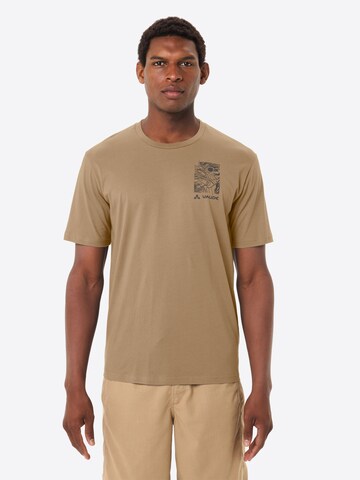VAUDE Shirt ' Spirit II ' in Bruin: voorkant
