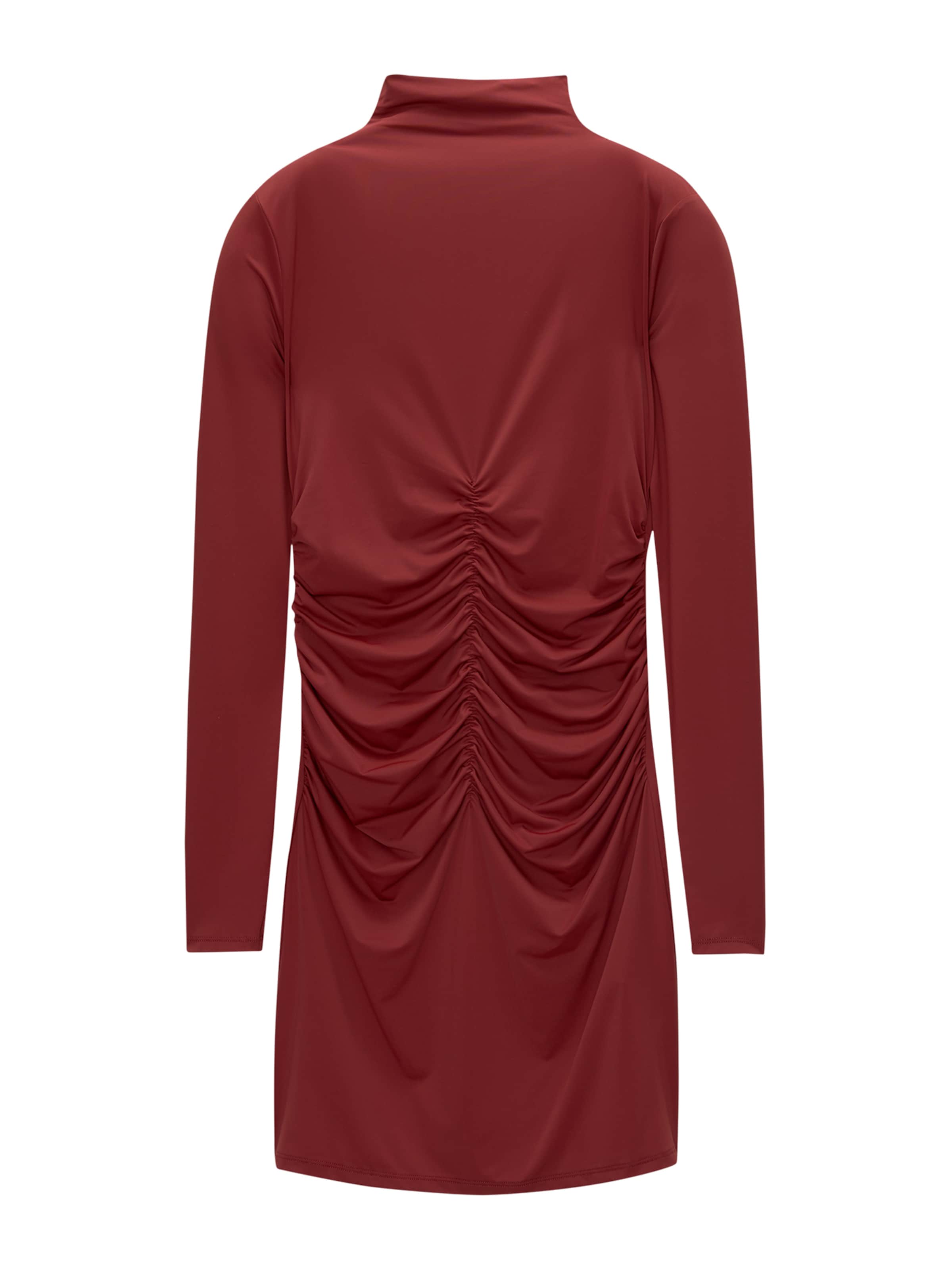 Robe Pull&amp;Bear en rouge : devant