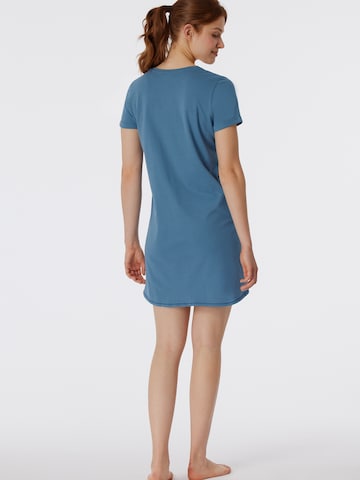 SCHIESSER Nachthemd ' Casual Essentials ' in Blau