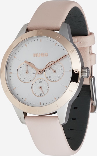 HUGO Analoog horloge in de kleur Goud / Rosa / Zilver, Productweergave
