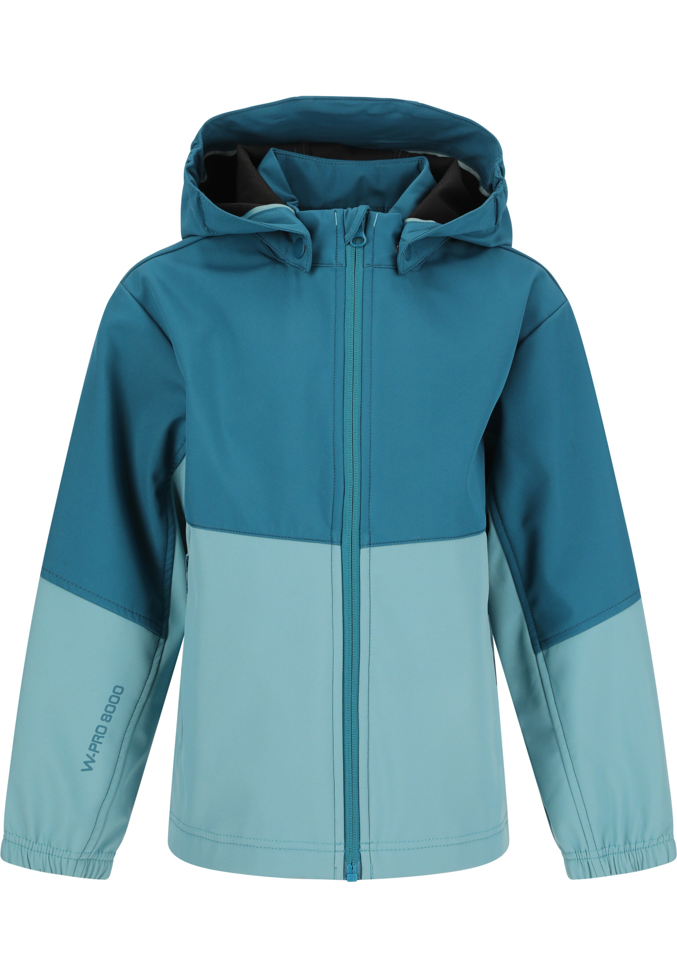 ZigZag Softshelljacke 'Troy' in Blau: Vorderseite