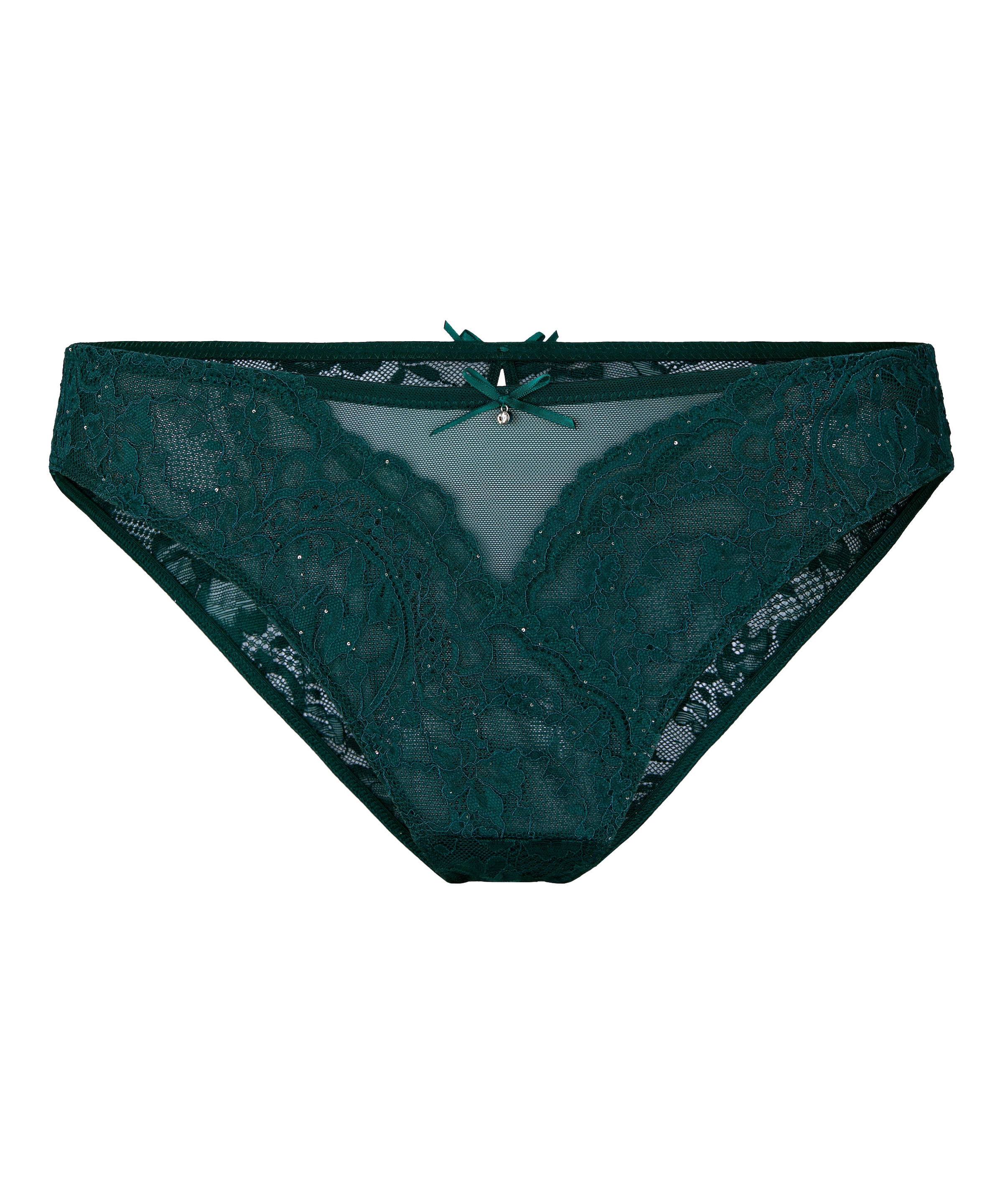 Hunkemöller Broekje 'Isadora' in Groen: voorkant
