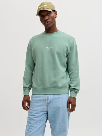 JACK & JONES Sweatshirt 'Soho' in Green: front