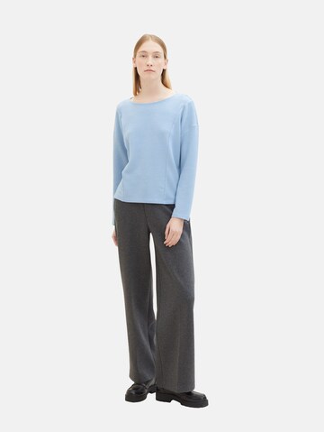 TOM TAILOR Sweatshirt in Blau