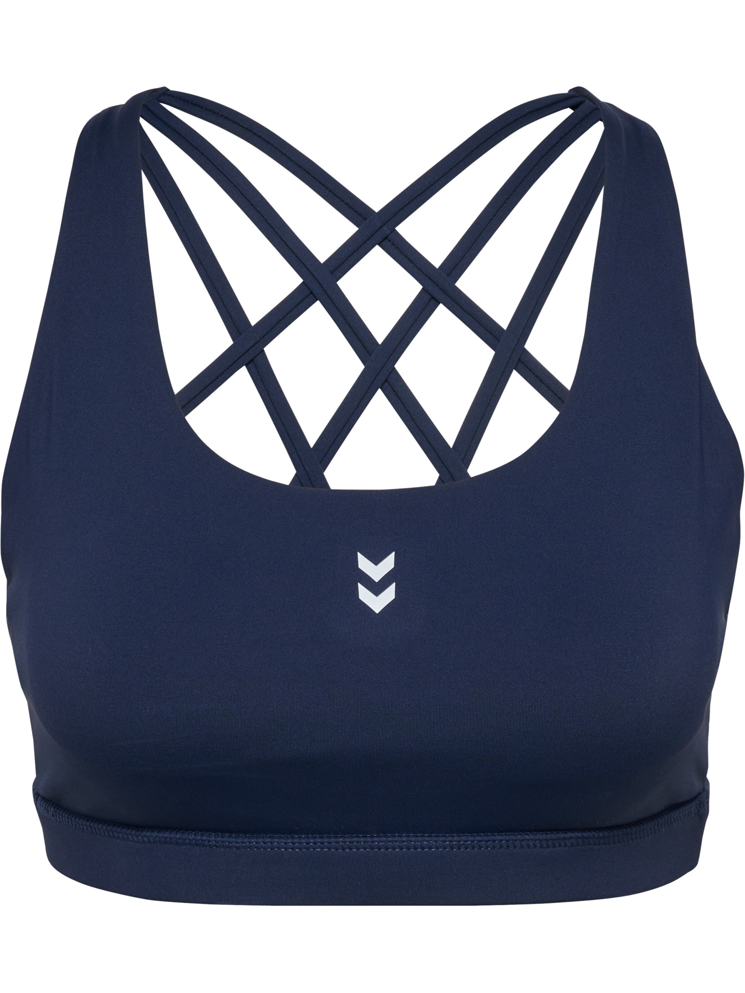 Hummel Sports-BH i blå: forside