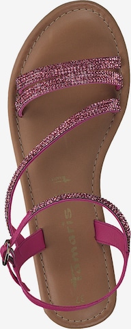 TAMARIS Sandal i rosa