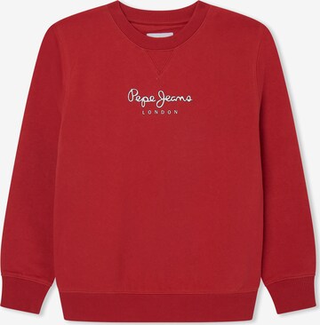 Pepe Jeans Sweatshirt 'EDDIE' in Rood: voorkant