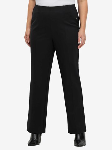 Regular Pantalon SHEEGO en noir : devant