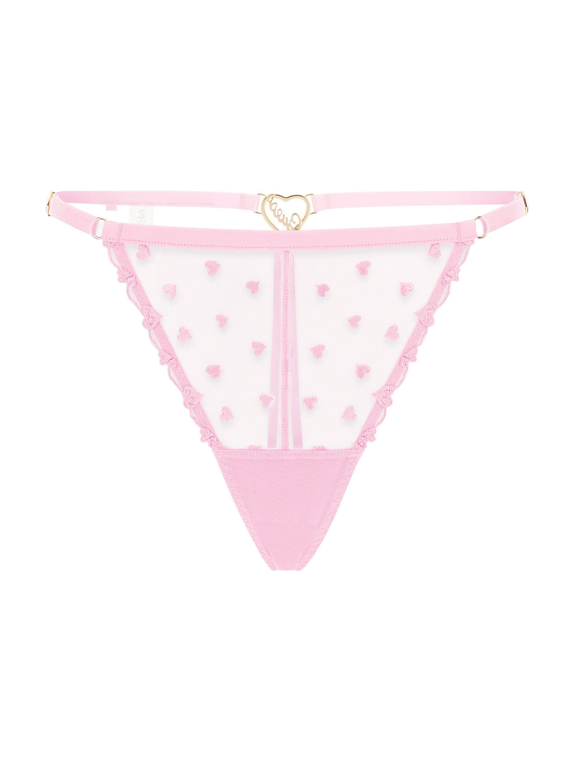 GUESS - Tanga 'Claire' en rosa: frente