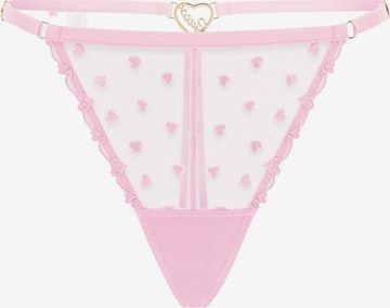 GUESS - Tanga 'Claire' en rosa: frente