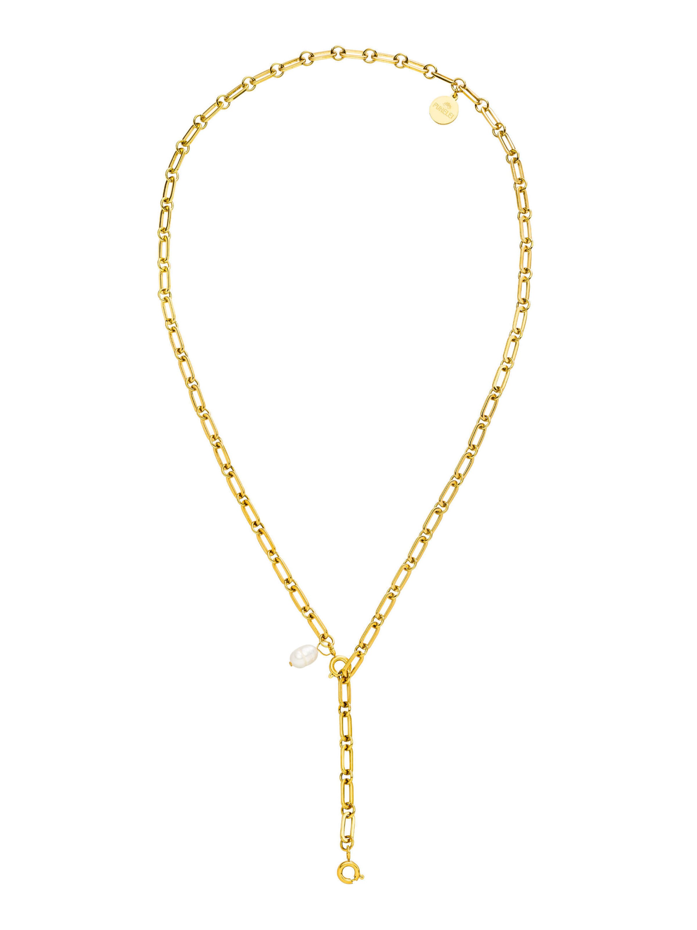 PURELEI Kette 'Zodiac Charm' in Gold: Vorderseite
