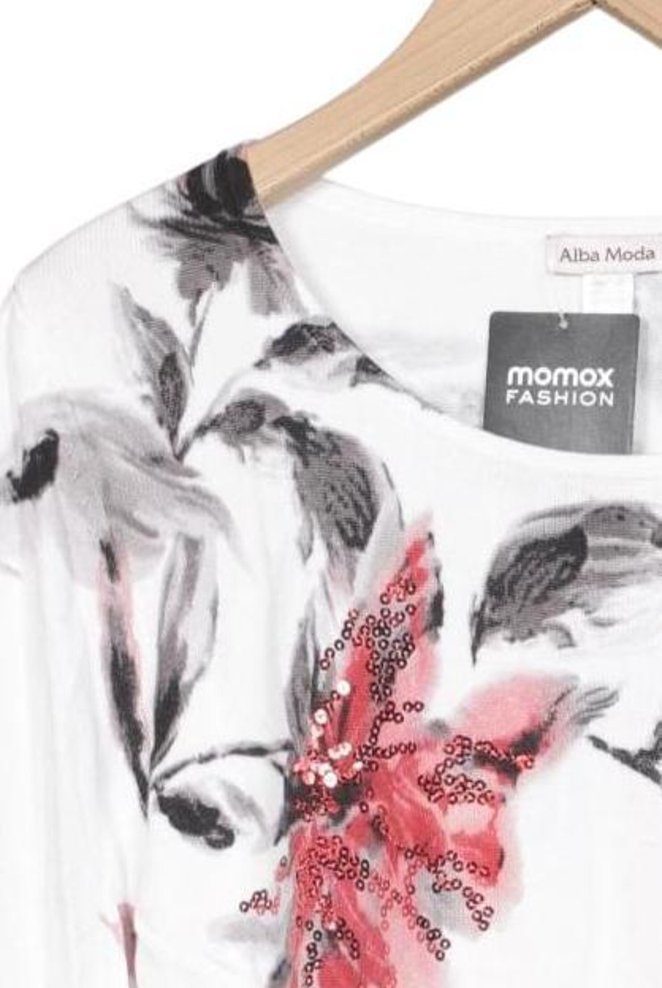 ALBA MODA Pullover M in Weiß