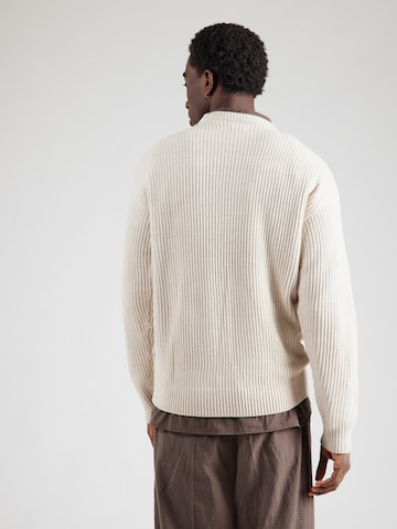 JJ Rebel Trui 'JREBLOGAN' in Beige