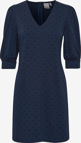 Robe 'KATE' ICHI en bleu : devant