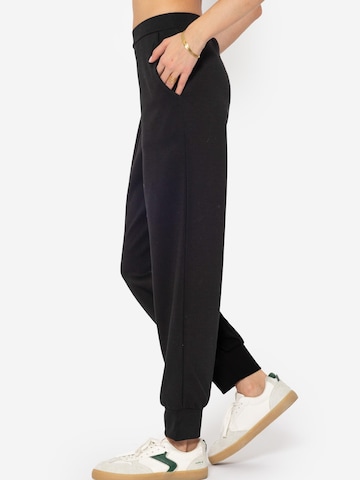 SASSYCLASSY Wide Leg Hose in Schwarz