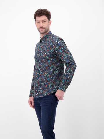LERROS Regular Fit Hemd in Blau