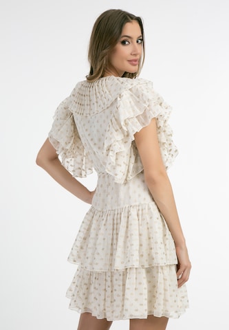 faina - Vestido 'Minya' em branco