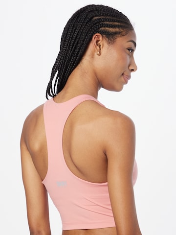 DKNY Performance Bustier Sport bh in Roze