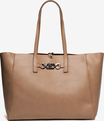 Shopper di Gattinoni in marrone: frontale