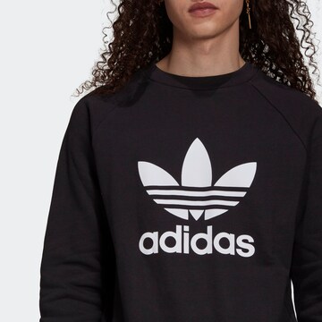 ADIDAS ORIGINALS Свитшот 'Adicolor Classics Trefoil' в Черный