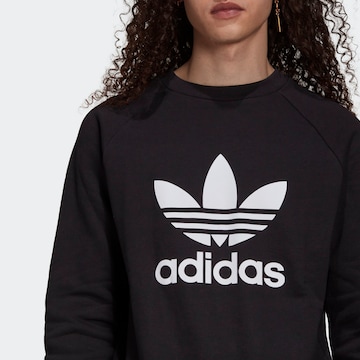 ADIDAS ORIGINALS Sweatshirt 'Adicolor Classics Trefoil' in Schwarz