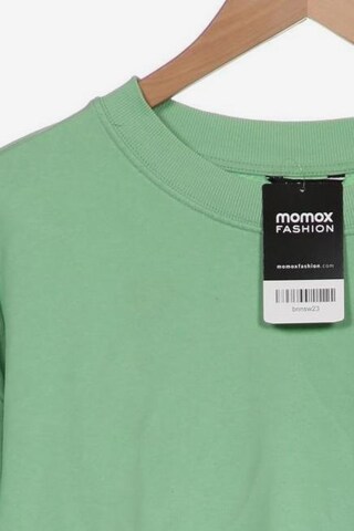 Monki Sweatshirt & Zip-Up Hoodie in S in Green