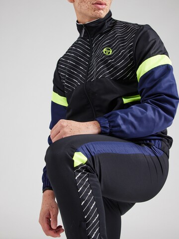 Sergio Tacchini Jogginganzug in Schwarz