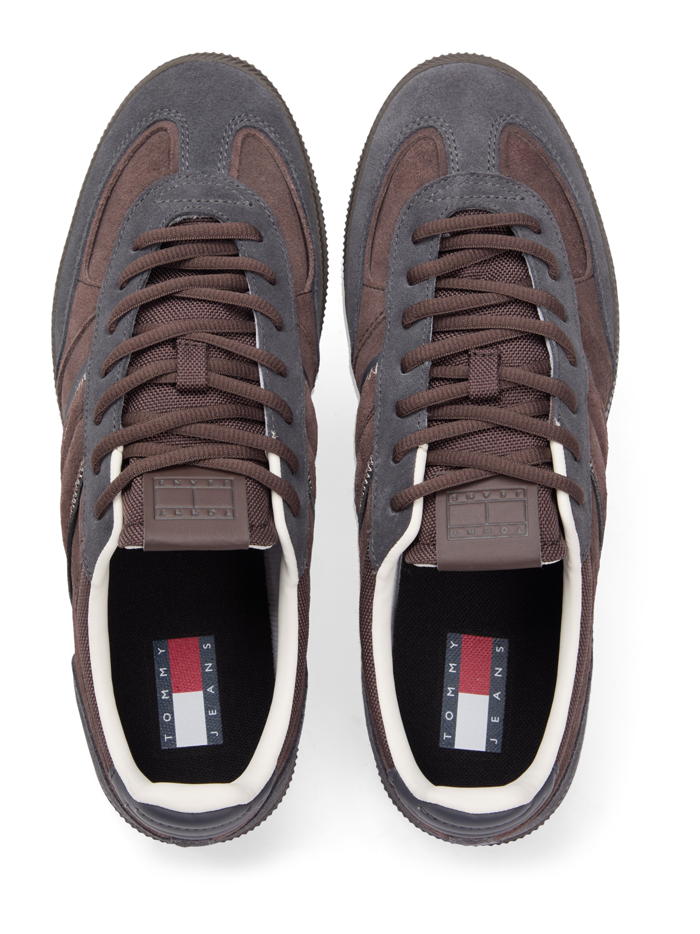 Tommy Jeans Низкие кроссовки 'THE GREENWICH EDGE' в Коричневый