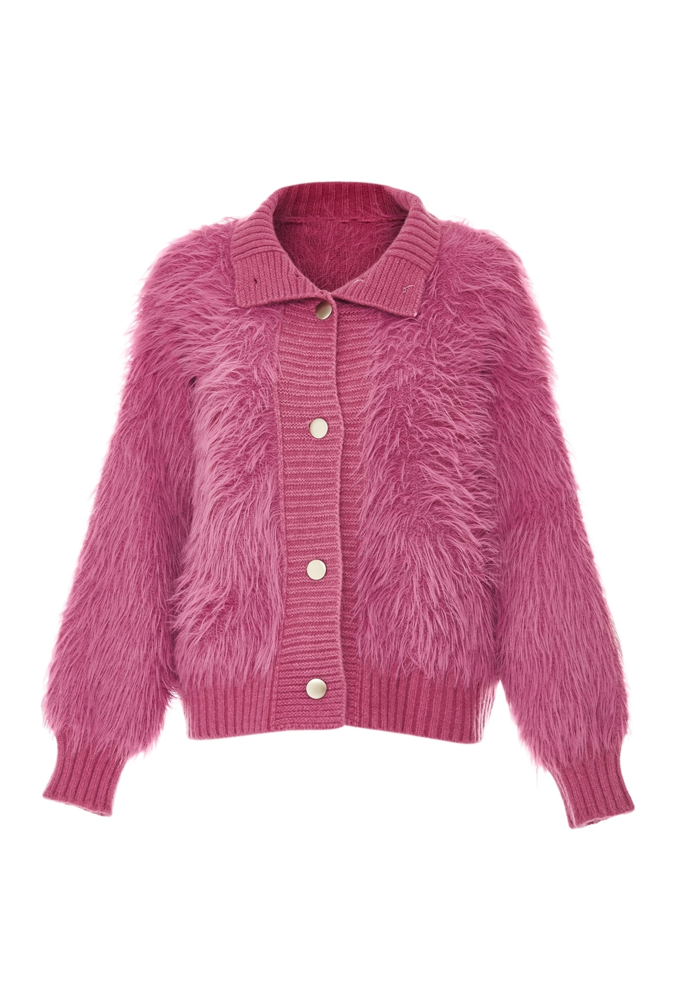 Poomi Knit cardigan in Purple: front