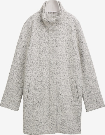 Manteau mi-saison TOM TAILOR DENIM en blanc : devant