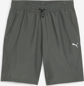 PUMA Workout Pants in Grey: front